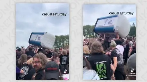 "Tymczasem na festiwalu Owsiaka"? To nie ten festiwal 