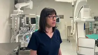 Dr n. med. Dorota Cichosz, lekarz kierujący Oddziałem Neurologii w szpitalu im. Marciniaka