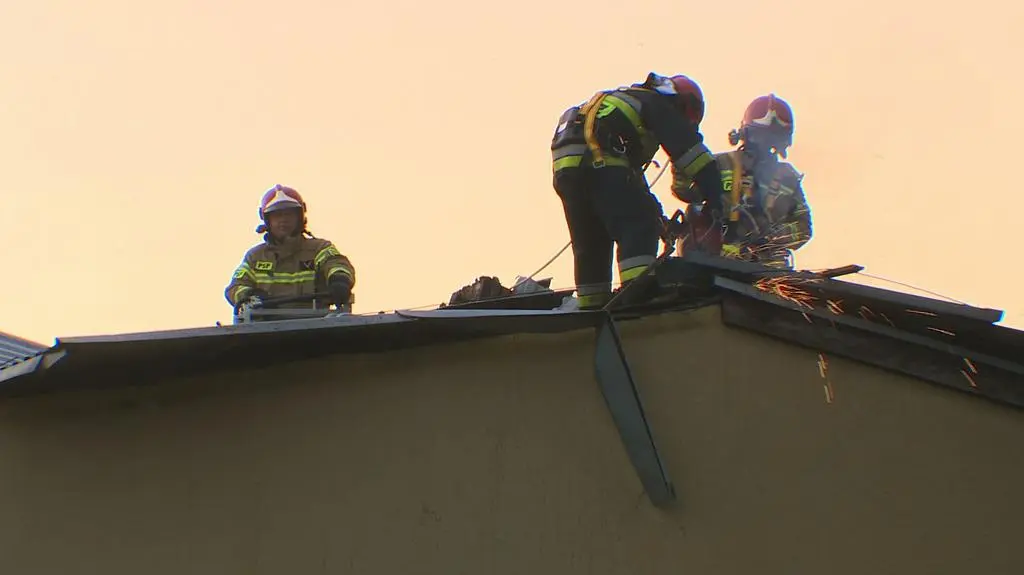 Silne wichury w Żukowie (woj. zachodniopomorskie)