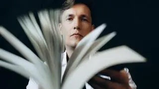 Max Kidruk, ukraiński pisarz. Jego książka "Kolonia" - jak mówi - miała być ostrzeżeniem