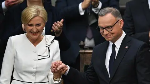 Andrzej i Agata Duda 
