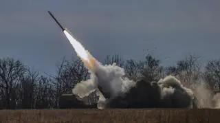 Rakieta artyleryjska wysokiej mobilności (HIMARS) armii ukraińskiej 