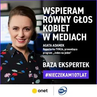Wspieram równy głos kobiet w mediach