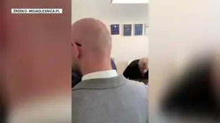 Grzegorz Braun pojawił się w szpitalu w Oleśnicy