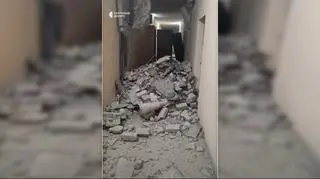 Rosyjskie drony uderzyły w budynek telewizji