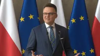 Marszałek Sejmu Szymon Hołownia.