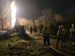 Wyciek gazu w Krakowie