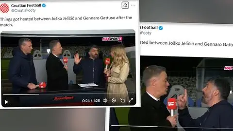 Kłótnia w studiu z udziałem Gattuso. "Nie mam dla ciebie szacunku"
