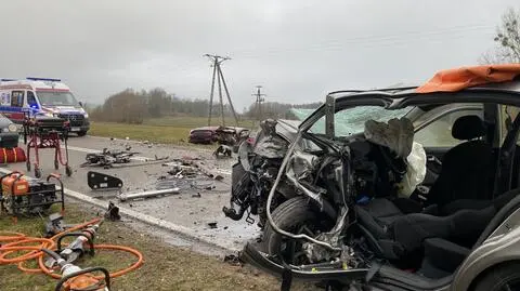 Dwie osoby trafiły do szpitala