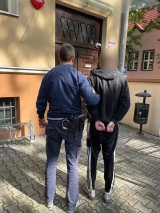 Jeden z zatrzymanych mężczyzn