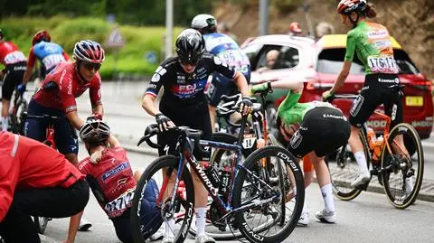 Zaczęło się od kuriozum. Kraksa przed startem wyścigu