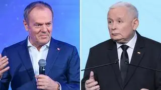 Tusk i Kaczyński głosowali "za". Prezes PiS "boleje, że nie cały klub" PiS to zrobił