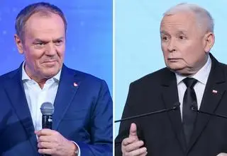 Tusk i Kaczyński głosowali "za". Prezes PiS "boleje, że nie cały klub" PiS to zrobił