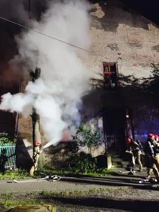 W pożarze zginął mężczyzna 
