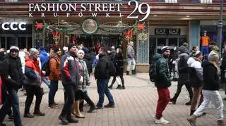 Krupówki, Zakopane. Galeria handlowa z butikami