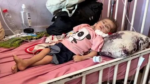 Strefa Gazy, klęska głodu, dzieci, Palestyńskie matki, katastrofa humanitarna