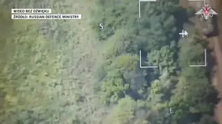 Resort obrony Rosji publikuje nagranie walk, które mają się odbywać na terenie obwodu kurskiego