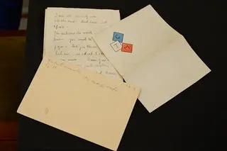 List liczy 5 stron i jest w większości napisany w języku angielskim. Żona Masaryka była Amerykanką, on sam wielokrotnie odwiedzał USA