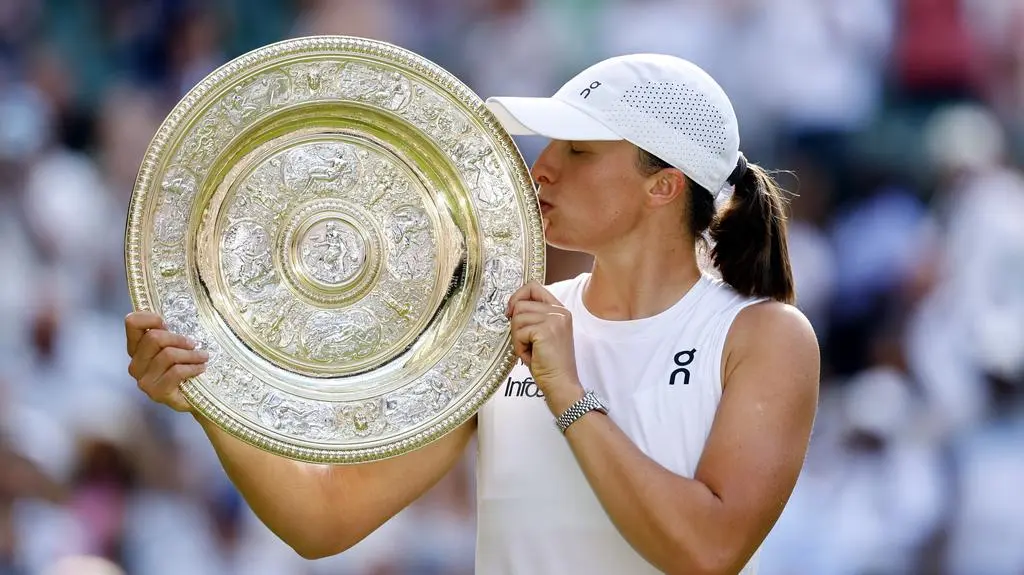 Iga Świątek zwyciężczynią Wimbledonu