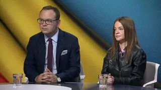 Doktor Adam Eberhardt i Anna Maria Dyner w "Faktach po Faktach"