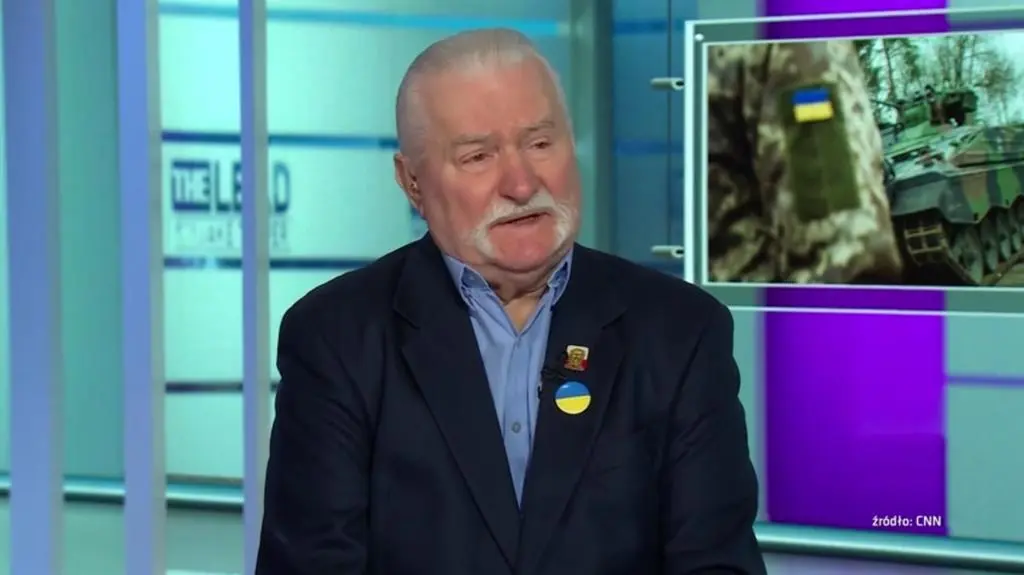 Lech Wałęsa w CNN