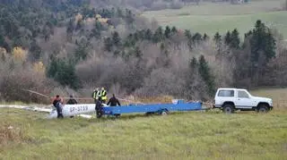Do wypadku doszło przy starcie maszyny