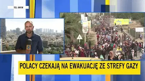 Ewakuacja Polaków ze Strefy Gazy