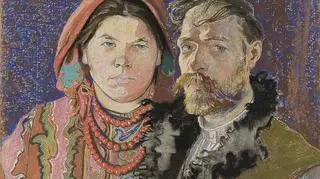 Stanisław Wyspiański, "Autoportret z żoną", 1904 r.