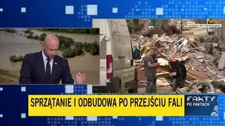 Siewiera: na dach małego parterowego mieszkania tylko z nieba, z opadu, spadło 25 ton wody