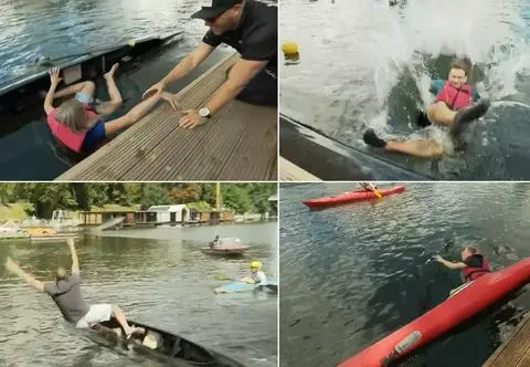 Dziennikarze TVN24 i kajaki. Jak im poszło?