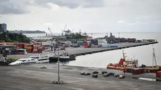 Port w Malabo, do którego miał dotrzeć statek