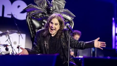 Ozzy Osbourne na scenie w Birmingham 