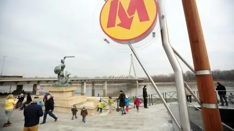 Stacja drugiej linii metra Centrum Nauki Kopernik