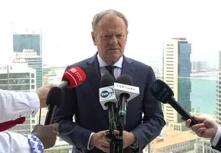 Zapis o Polsce w planie pokojowym. Tusk: możemy uznać, że go już nie ma 