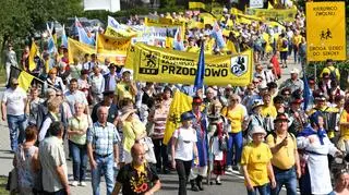 Luzino w woj. pomorskim, 07 lipca 2018 roku. Uczestnicy XX Światowego Zjazdu Kaszubów