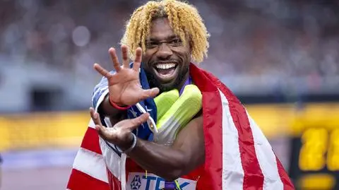 Lyles potwierdził dominację. Powtórzył wyczyn Bolta