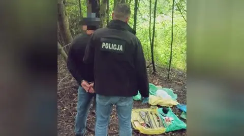 Połaniec. Znęcał się nad rodziną i miał nielegalną broń