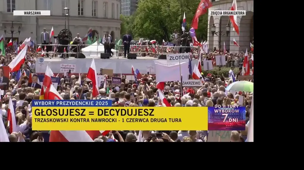 Hymn na marszu Rafała Trzaskowskiego