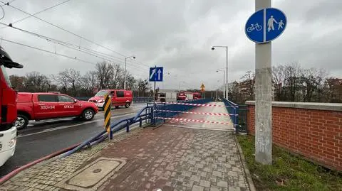 Most Szczytnicki jest zablokowany