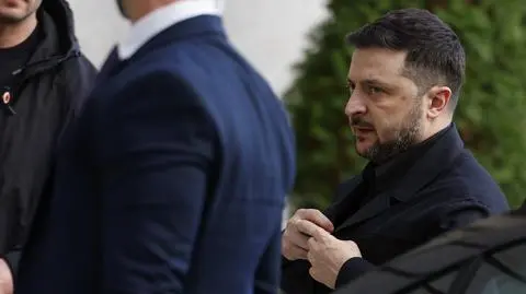 Prezydent Ukrainy Wołodymyr Zełenski