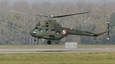 Śmigłowiec Mi-2, baza w Krzesinach, 2015 rok