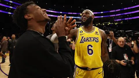 Powiększyła się familia Jamesów w Los Angeles Lakers