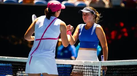 Świątek zdumiona najbliższą rywalką