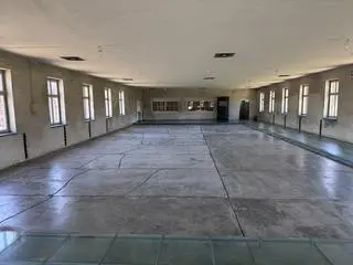 Budynek tzw. centralnej sauny po remoncie