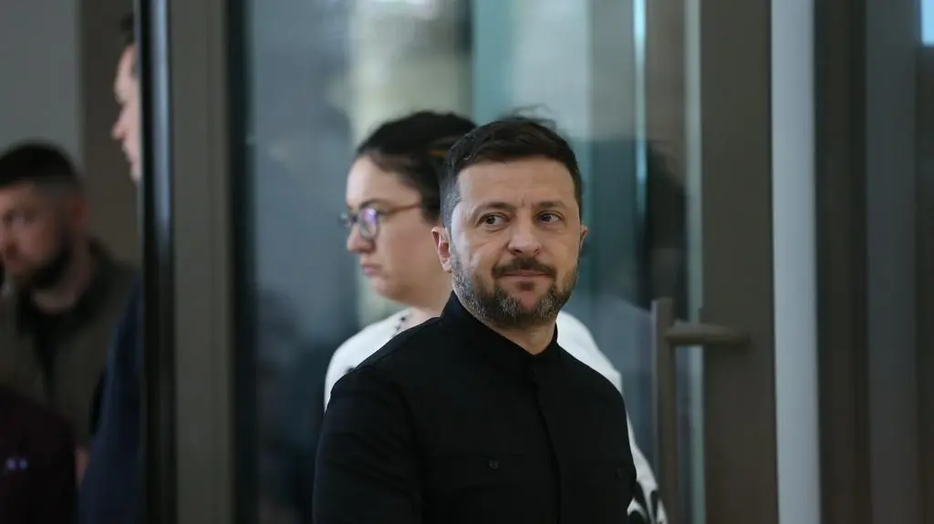 Wołodymyr Zełenski w Ankarze