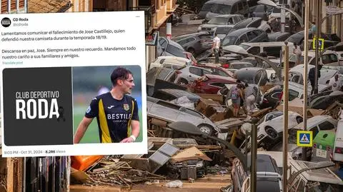 Nie żyje 28-letni piłkarz. Jest jedną z ofiar powodzi w Hiszpanii