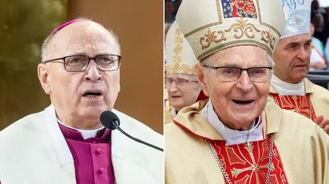 Biskupi Wiesław Mering i Antoni Długosz