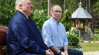 Władimir Putin i Alaksander Łukaszenka spotkali się na wyspie Wałaam