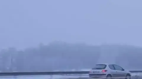 Jechał pod prąd trasą S7