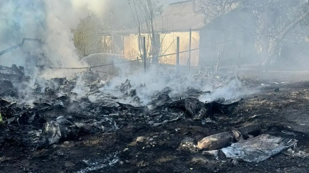 Miejsce zestrzelenia drona Ochotnik